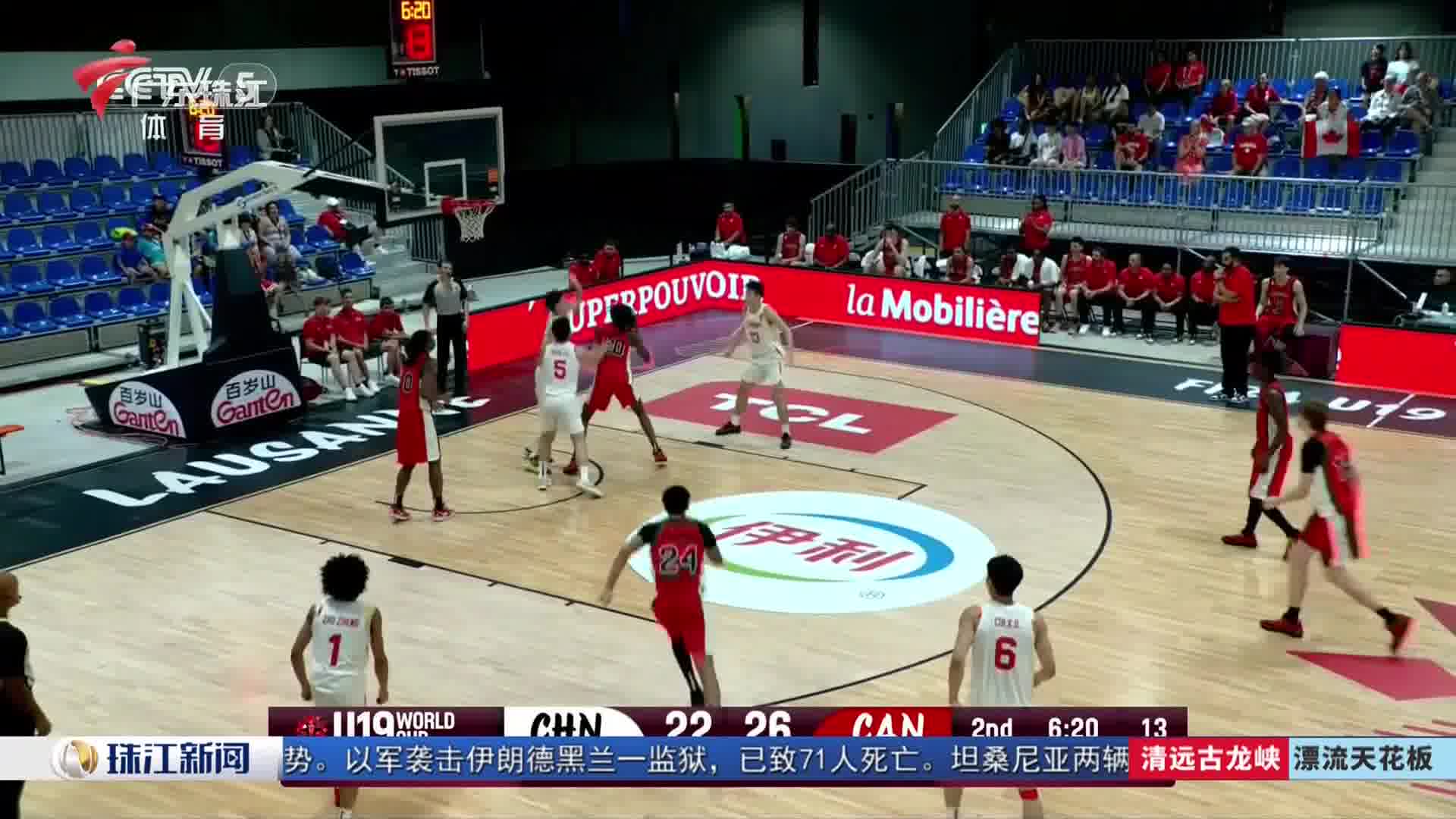 加拿大男篮战胜墨西哥获得第五名