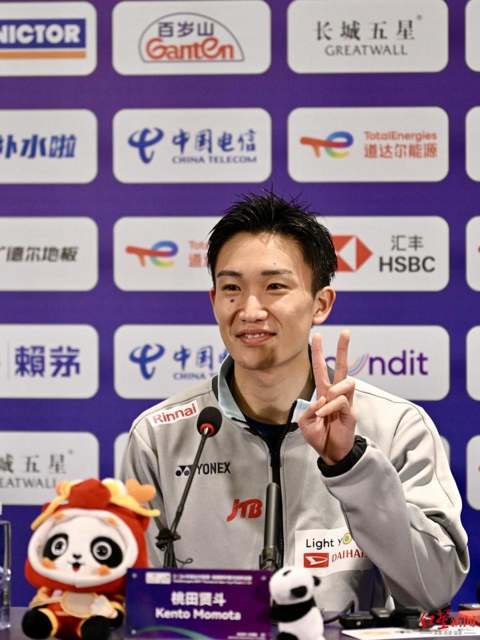 泰国队完胜印度队，桃田贤斗关键制胜的简单介绍