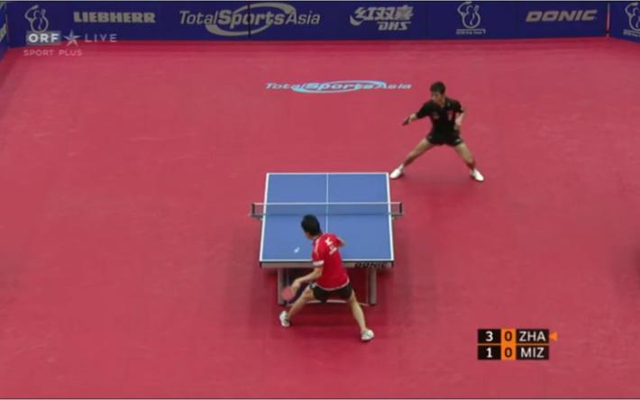 奥地利队逆转瑞典队，张继科关键制胜