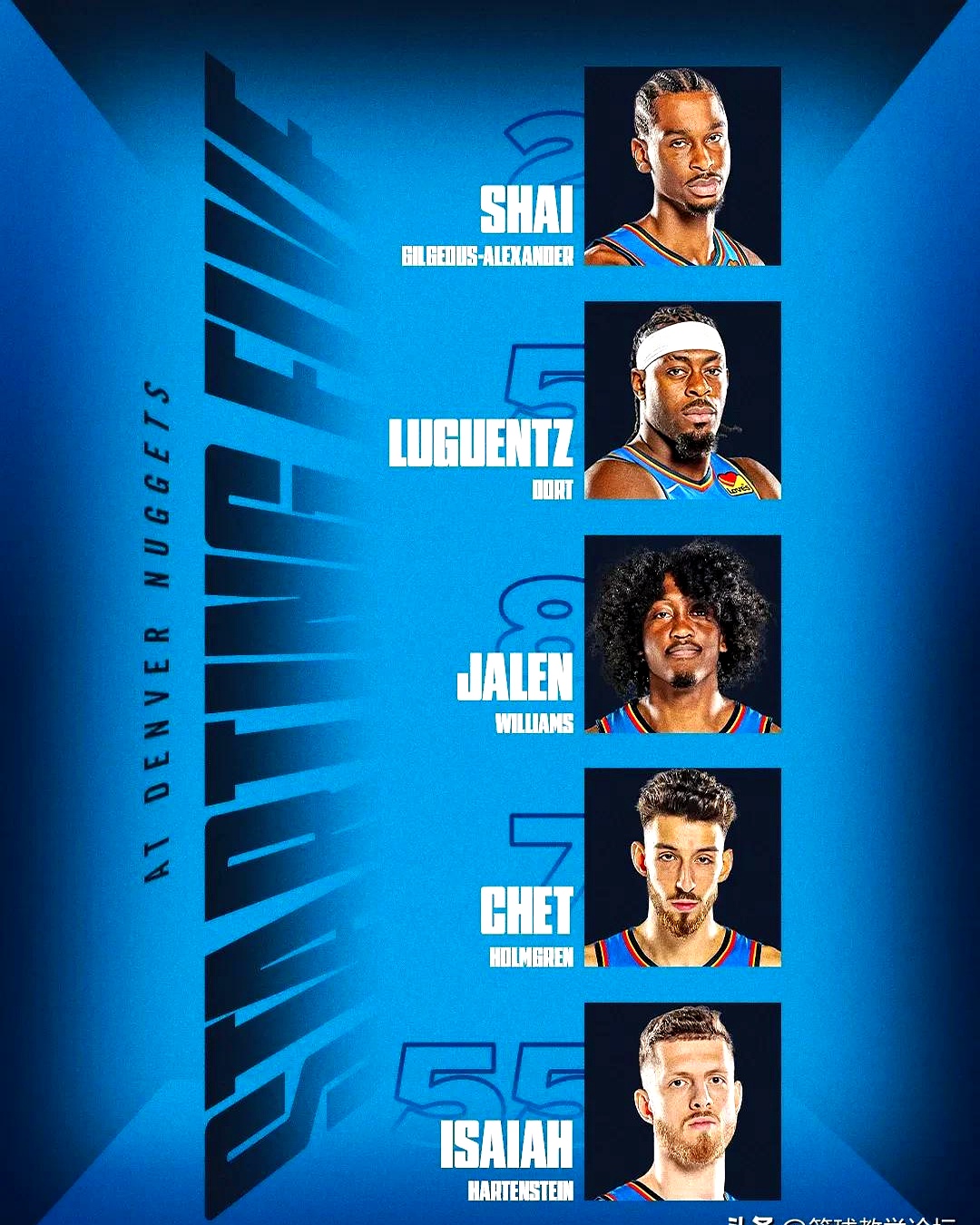 上海队鏖战雷霆，约基奇扛起全队