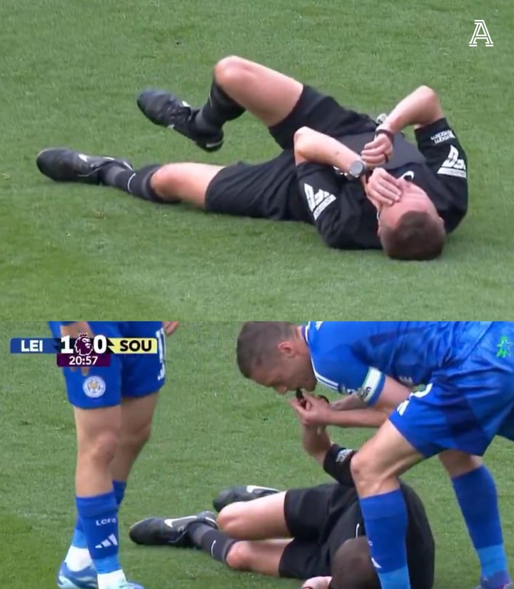 比赛中意外发生，裁判判罚引发争议